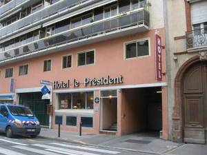 Hôtel Le Président en plein centre ville de Toulouse avec parking