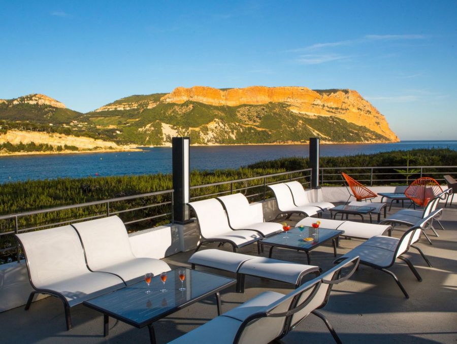 hotel transat et terrasse Cassis